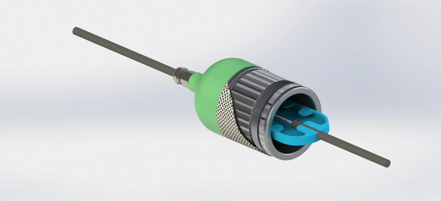 Construction of an A4Sensors fiber-optic microphone sensing element
